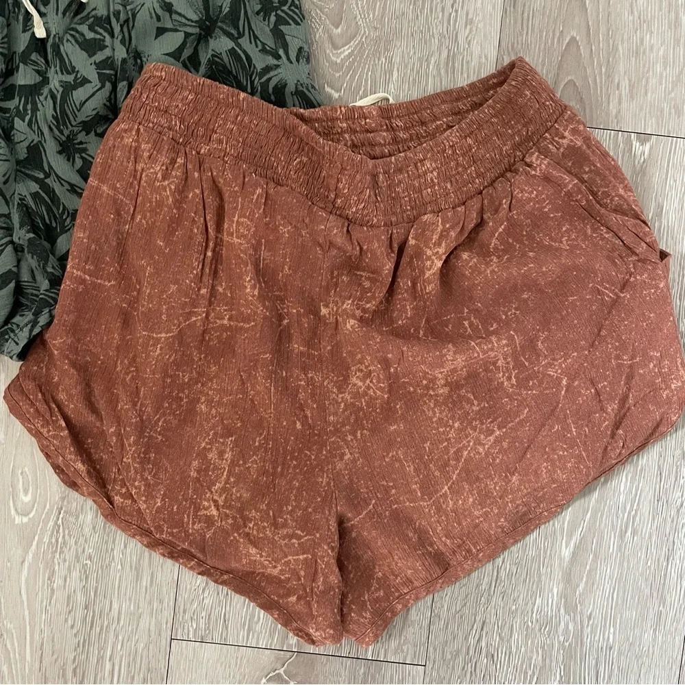 Bundle of 2 Nobo Elastic Waist Shorts Size Small EUC Boho Set 2 pack - Picture 5 of 6